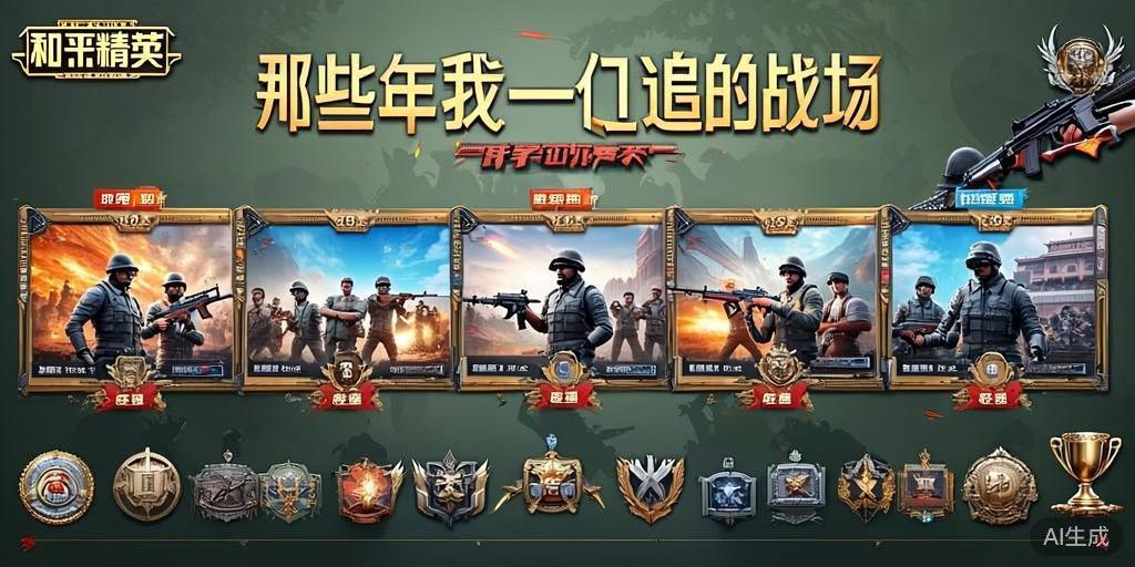 和平精英历史赛季回顾，那些年我们一起追过的战场