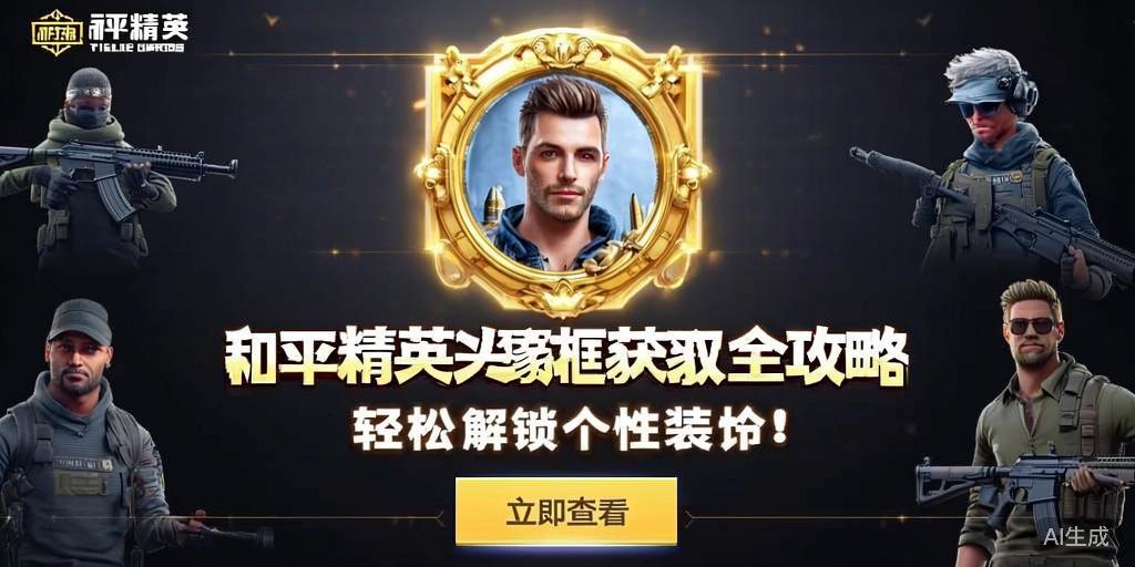 和平精英头像框获取全攻略，轻松解锁个性装扮！