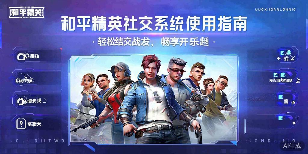 和平精英社交系统使用指南，轻松结交战友，畅享开黑乐趣