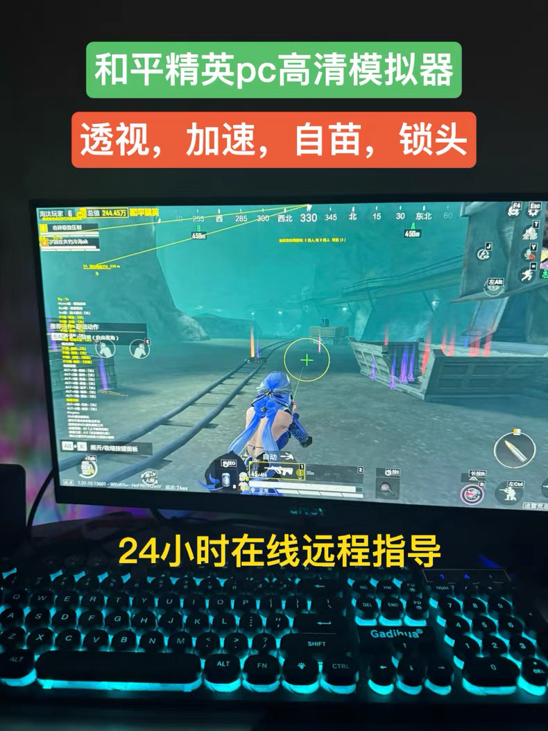 和平精英「大白」外挂