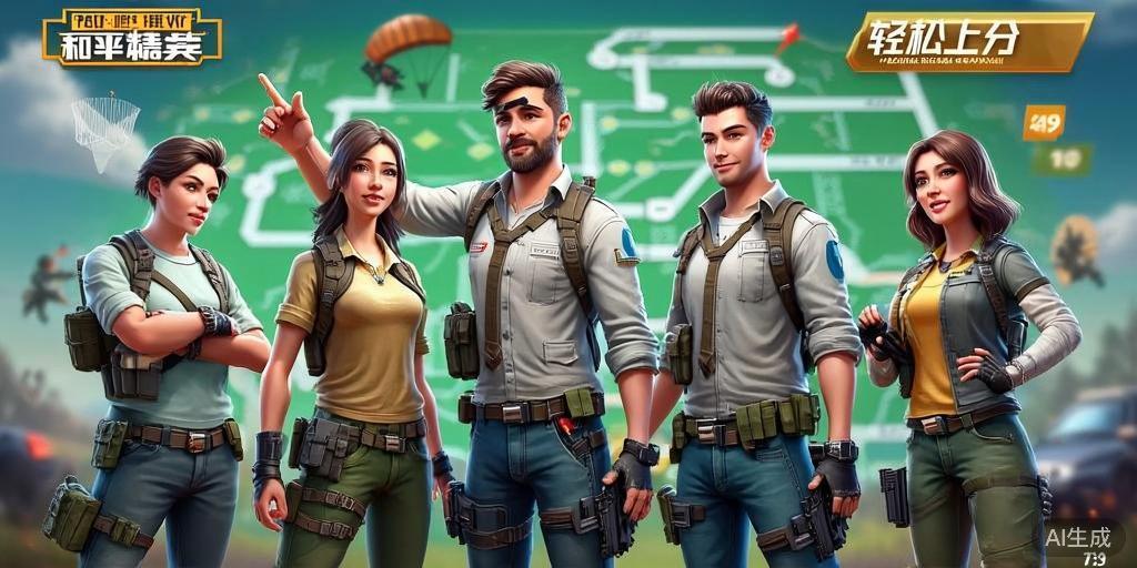 和平精英好友组队技巧，默契配合，轻松上分！