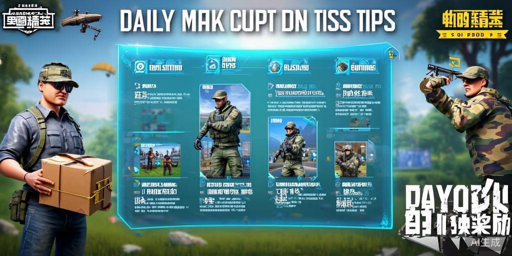 和平精英每日任务轻松完成小技巧，助你快速龄奖励！