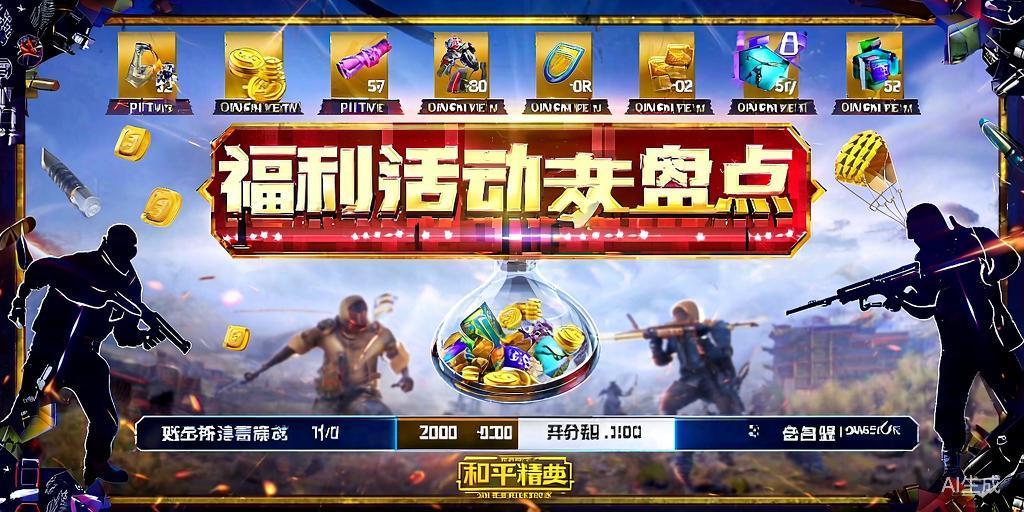 和平精英福利活动大盘点！这些奖励千万别错过~ - 和平精英辅助购买平台