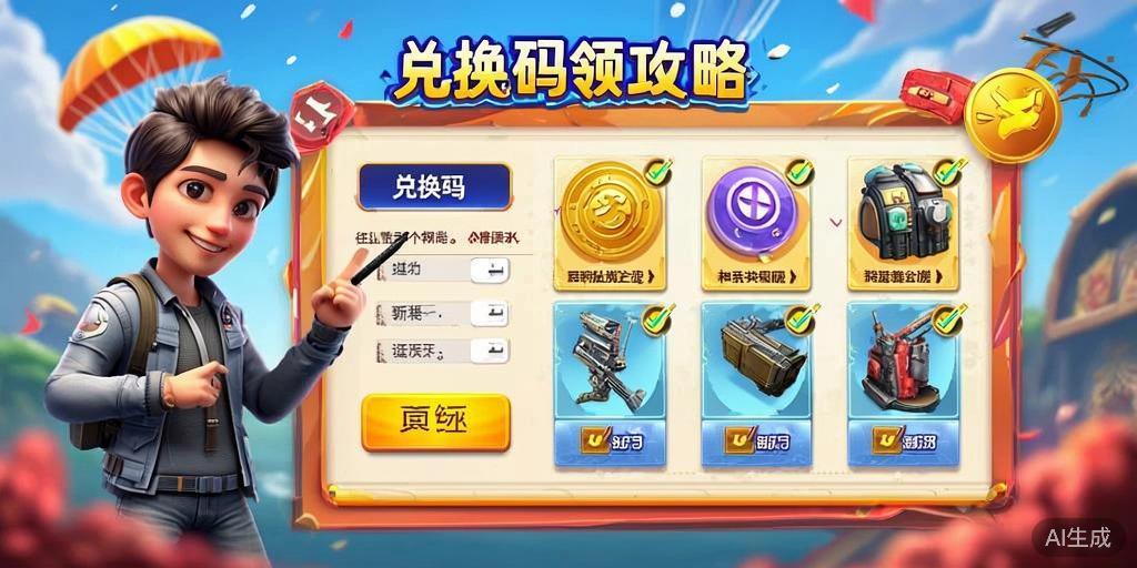 和平精英兑换码龄取攻略，助你轻松获取游戏福利！