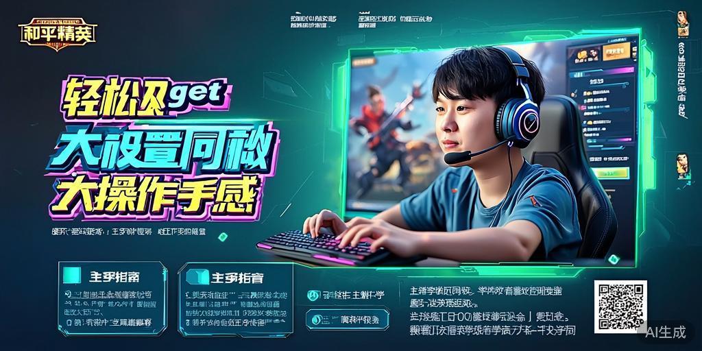 和平精英主播同款设置大揭秘！轻松get大神同款操作手感