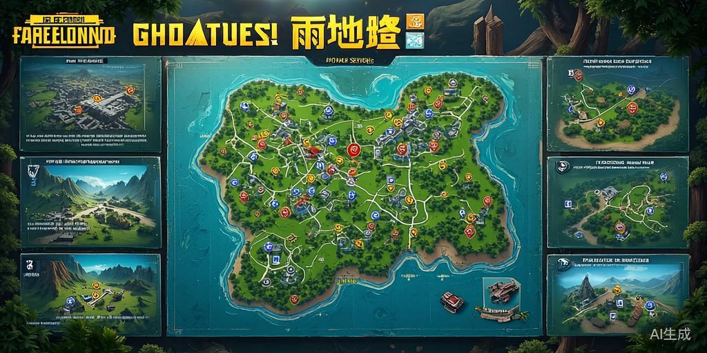 和平精英雨林地图制胜秘籍，灵活站术与资源点解析