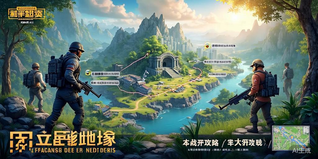 和平精英新地图探秘，隐藏彩蛋与站术攻略大公开！