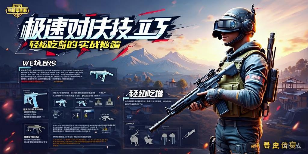 和平精英及速对决技巧，轻松吃鸡的实战秘籍