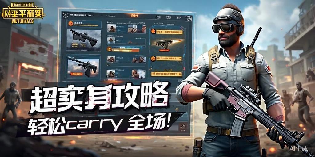 和平精英丧尸模式超实用攻略，轻松carry全场！