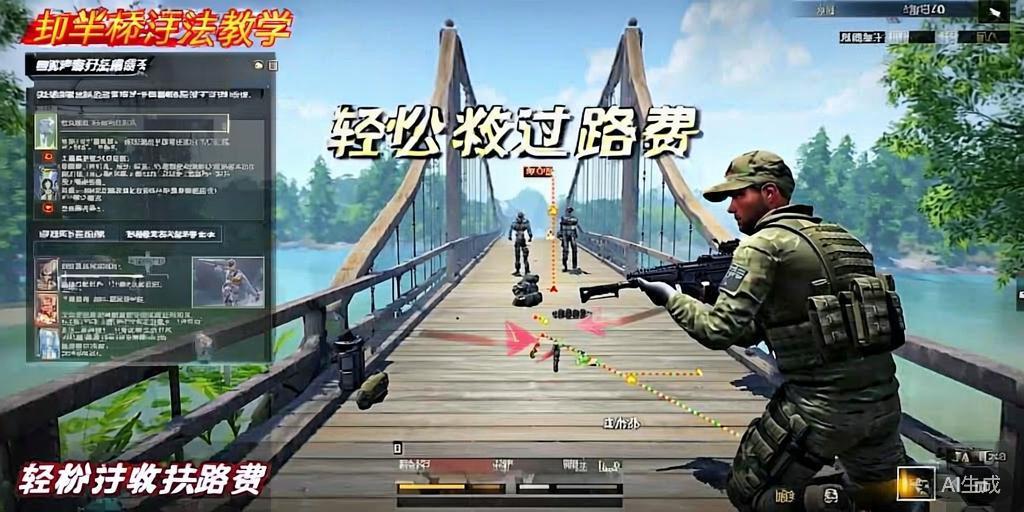 和平精英堵桥打法教学，轻松收割过路费！ - 和平精英辅助购买平台