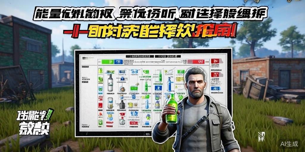 和平精英能量饮料优先及解析，关键时刻如何选择？ - 和平精英辅助购买平台