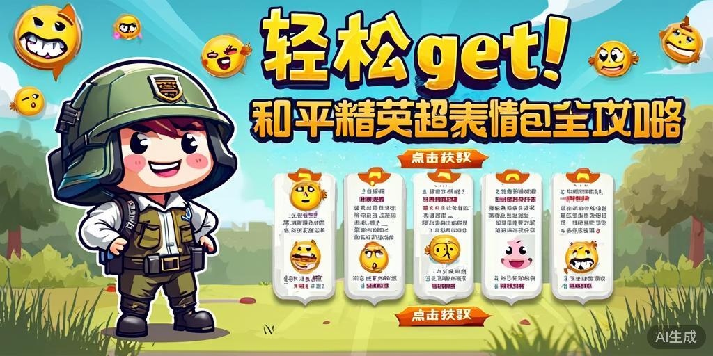 轻松get！和平精英超萌表情包获取全攻略