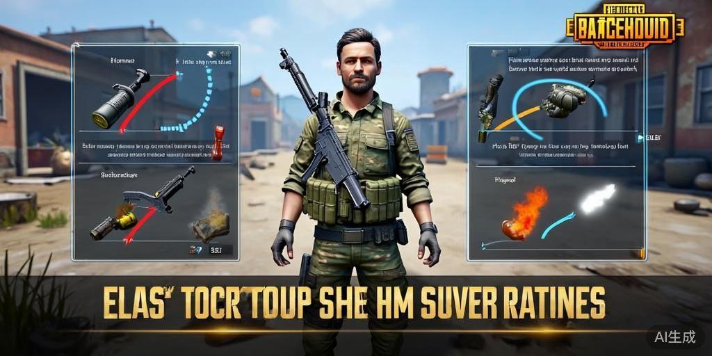 和平精英投掷物使用技巧，轻松提升战场生存率