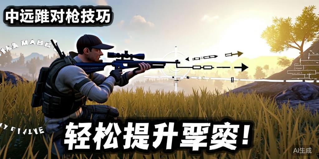 和平精英中远距离对qiang技巧，轻松提升命中率！